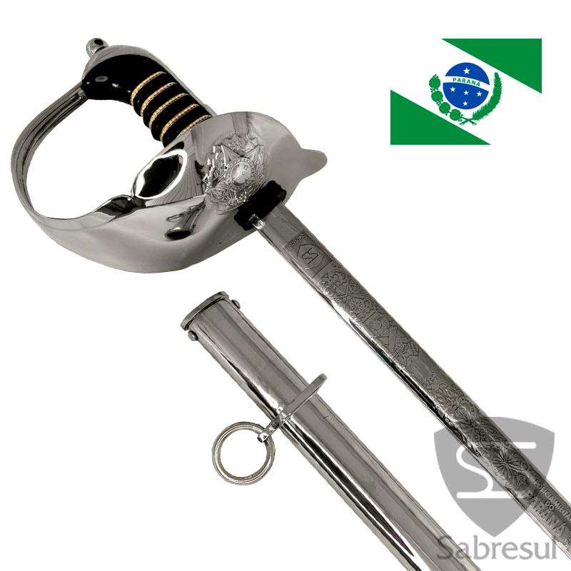 ESPADA DE OFICIAL DA POLICIA MILITAR DO PARANÁ