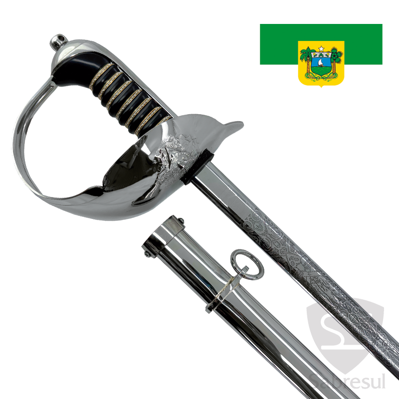 ESPADA DE OFICIAL DA POLICIA MILITAR DO RIO GRANDE DO NORTE
