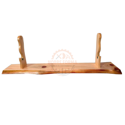 EXPOSITOR PARA ESPADA - EXPOSITOR DE MESA RÚSTICA PARA ESPADA 