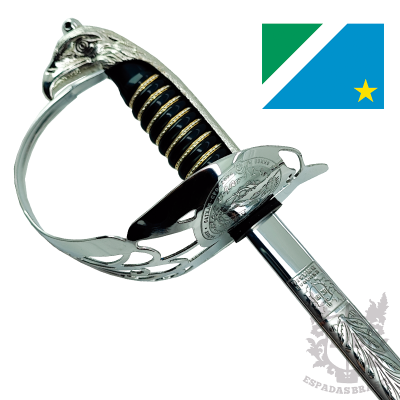 PERSONALIZAÇÕES - ESPADA DOS BOMBEIROS MATO GROSSO DO SUL (VIP)